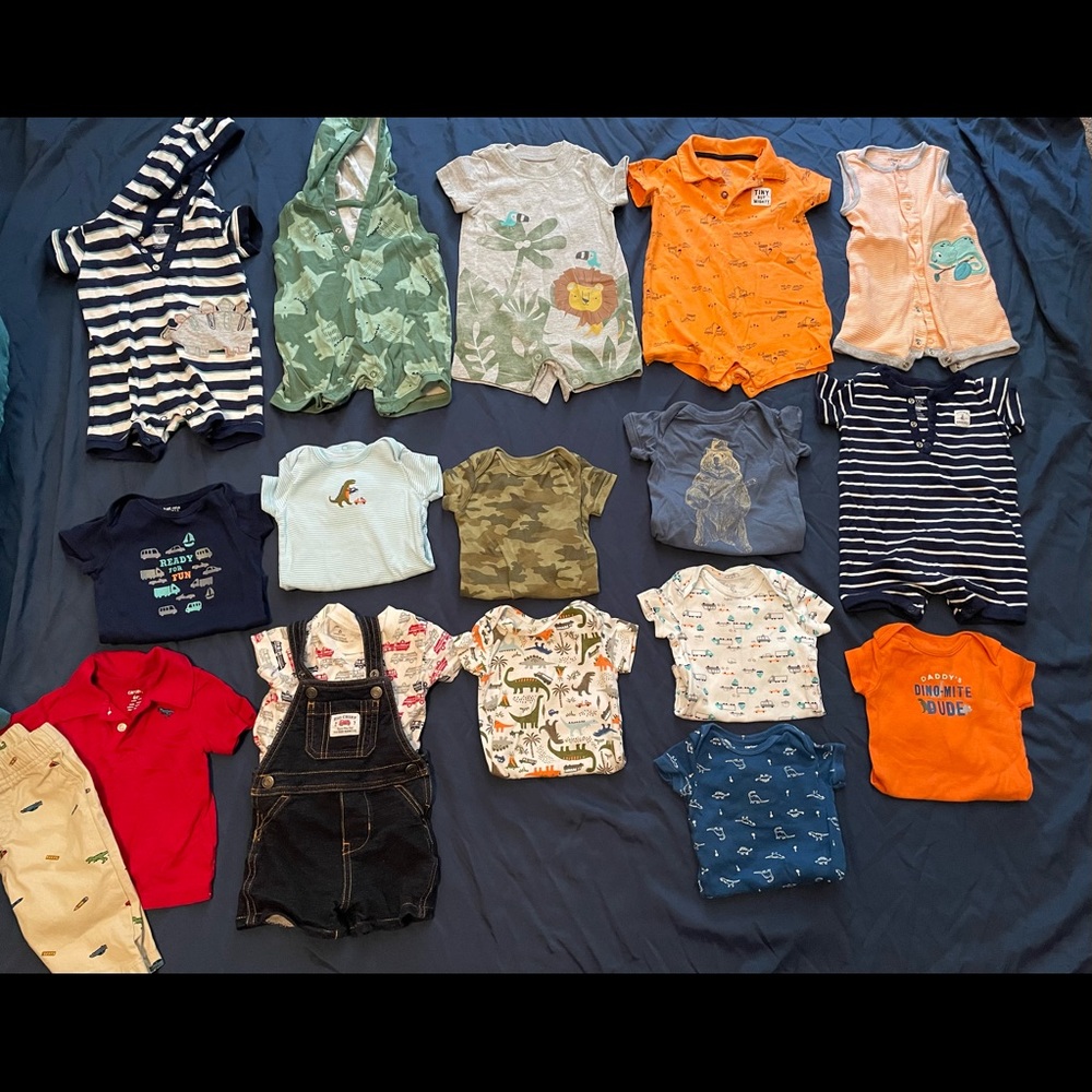 6 months boy summer clothes